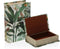 Decoratieve Doos Versa - Boek Tropisch - Canvas Hout MDF 7 x 27 x 18 cm (2 stuks)