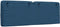 vidaXL - Hoofdbordkussen - 140 - cm - stof - blauw