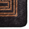 vidaXL - Vloerkleed - wasbaar - anti-slip - 150x230 - cm - zwart - en - goudkleurig