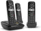 Gigaset AS690A - DECT-telefoon - 3 handsets - Zwart (3 stuks)
