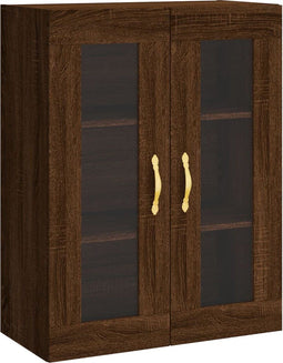 vidaXL - Hangkast - 69,5x34x90 - cm - bruin - eikenkleur