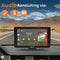 Vertrex Slimme Auto Display - 7 inch touchscreen - Draadloos CarPlay & Android Auto