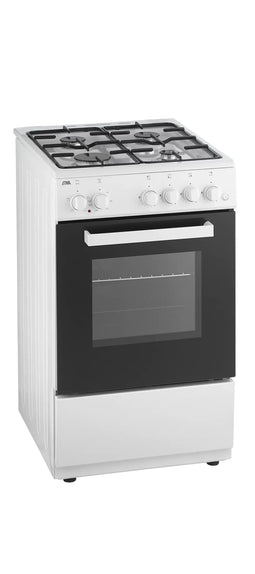 Etna FGV150WIT - Fornuis - 4 gas kookzones - 60 liter oven - Wit