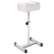 Coast Pedicure Kruk - Verstelbare Beensteun 45-65 cm - Wit