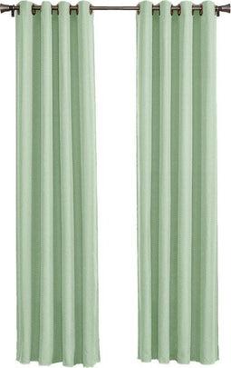 Larson - Luxe hotel blackout gordijn - met ringen - 1.5m x 2.5m - Soft mint