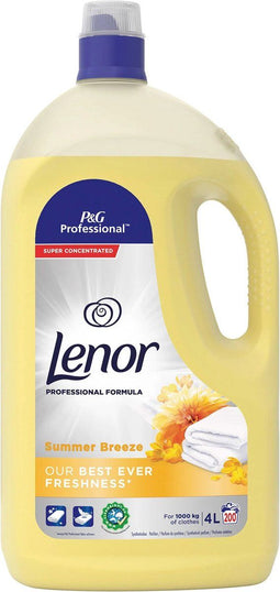 Lenor - Wasverzachter Professional Linen Care - Ultra Zomerfris - 4 liter - 200 wasbeurten