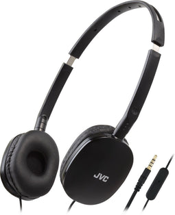 JVC HA-S160M - On-Ear Koptelefoon - Draaibare Oorschelp Microfoon - Zwart