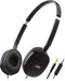 JVC HA-S160M - On-Ear Koptelefoon - Draaibare Oorschelp Microfoon - Zwart