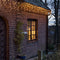 Lichtgordijn voor buiten - 400 LEDs - 2200K Extra warm wit - 10 meter - Kerstverlichting - korte ijspegelverlichting