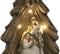 Kerststal set Home ESPRIT Groen Grijs Magnesium 23 x 13,5 x 45 cm (2 Stuks)