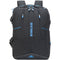 Rivacase 7860 - Notebook Rugzak - Geschikt voor 17.3 Inch - Waterafstotend - Blauw Zwart