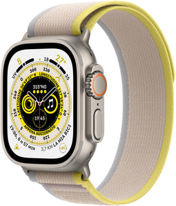 Apple Watch Ultra - Smartwatch - Titanium - 49mm Beige Geel