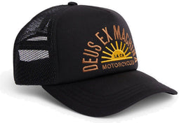 DEUS Sunflare Trucker cap - Black