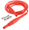 Stäubli XSMF-419 Meetsnoer 4mm-veiligheidsstekker 4mm-veiligheidsstekker 1.50 m Rood 1 stuk(s)