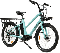 Nilox C2 - Ebike Cargo Mid - BAFANG M400 250W 13 Ah 468 Wh 60 km autonomie lichtblauw