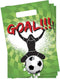 Goal Partytasjes - 6 Stuks