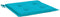 vidaXL - Tuinstoelkussens - 2 - st - 40x40x4 - cm - stof - turquoise