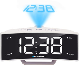 Blaupunkt CRP7WH - Wekker - FM-tuner met 10 voorkeurszenders - Projector - Wit