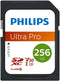 Philips FM25SD65B - SDXC Geheugenkaart 256GB - Class 10 UHS-I U3 V30 - 100 MB/s Leessnelheid