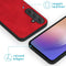 iMoshion Hoesje Geschikt voor Samsung Galaxy A55 Hoesje Met Pasjeshouder - iMoshion Uitneembare 2-in-1 Luxe Bookcase - Rood