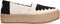 TOMS Valencia - Dames Espadrilles - Canvas met verhoogde zool - Zwart - Maat 39
