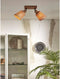 GOOD&MOJO Plafonniere Java - Bamboe - 28x15x24cm -