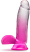 B Yours - Sugar Magnolia Dildo 17 cm - Fuchsia