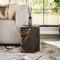 AnLi Style Bijzettafel square grey and gold
