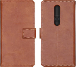iMoshion Hoesje Geschikt voor Nokia 4.2 Hoesje Met Pasjeshouder - iMoshion Luxe Bookcase - Bruin