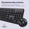 Trust Ody - Draadloze Toetsenbord en Muis Set - Stille Toetsen en Morsbestendig - Qwerty UK