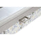 Horlogedoosje DKD Home Decor Wit Grijs Lila Licht Roze Kristal 33 x 11 x 9 cm (2 Stuks)