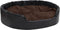 vidaXL - Hondenmand - 99x89x21 - cm - pluche - en - kunstleer - zwart - en - bruin