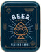Gentlemen’s Hardware - Waterbestendig Kaartspel – Speelkaarten - Beer Trivia Playing Cards