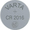Varta CR2016 - Lithium knoopcelbatterij - 5-pack (5 stuks)