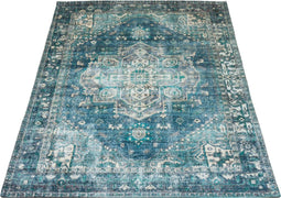 Vloerkleed Nora Petrol 160 x 230 cm