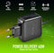 NGS TYPE C LAPTOP CHARGER W-45W - 45W TYPE-C WALL LAPTOP CHARGER 5V/9V/12V/15V-3A, 20V/2,25A
