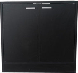 Wastafel onderkast - badkamermeubel - zwart