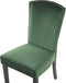 PISECO - Eetkamerstoel - Groen - Fluweel