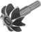 Wolfcraft 3267000 - Halve rondfrees - Schachtdiameter 8,5 mm - Toerental max. 3000 RPM