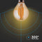V-tac VT-1953 10-pack Filament LED lampen kogel - E14 - 4W - 350 Lm - 2200K