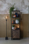 Light & Living Kast CHISA hout zwart 180 x 55 x 40