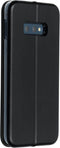 Hoesje Met Pasjeshouder Geschikt voor Samsung Galaxy S10e - Slim Folio Bookcase - Zwart