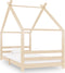 vidaXL - Kinderbedframe - massief - grenenhout - 90x200 - cm