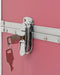 vidaXL - Make-up - trolley - aluminium - roze