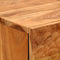 vidaXL - Hoge - kast - 40x33x110 - cm - massief - acaciahout
