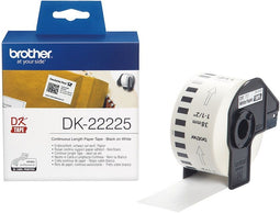 Brother DK-22225 - Printerlabel - Zwart op wit