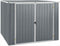 vidaXL - Tuinschuur - 195x198x159 - cm - gegalvaniseerd - staal - grijs
