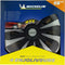 Michelin Wieldoppen 15 inch - NVS - zilver/zwart (set van 4)