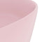 vidaXL - Wastafel - rond - 40x15 - cm - keramiek - matroze
