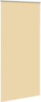 vidaXL - Rolgordijn - verduisterend - 115x210 - cm - stofbreedte - 110,7 - cm - beige